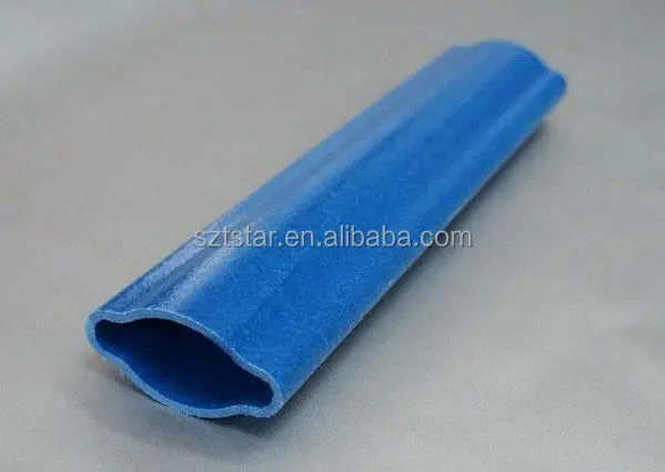Marble surface fiberglass tube/wood grain surface fiberglass tube manufacturer safety fence GFRP