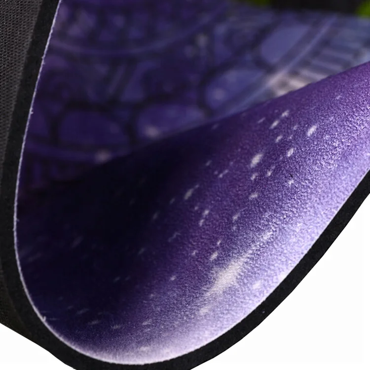 Eco friendly Suede Material Rubber Yoga Gym Mat