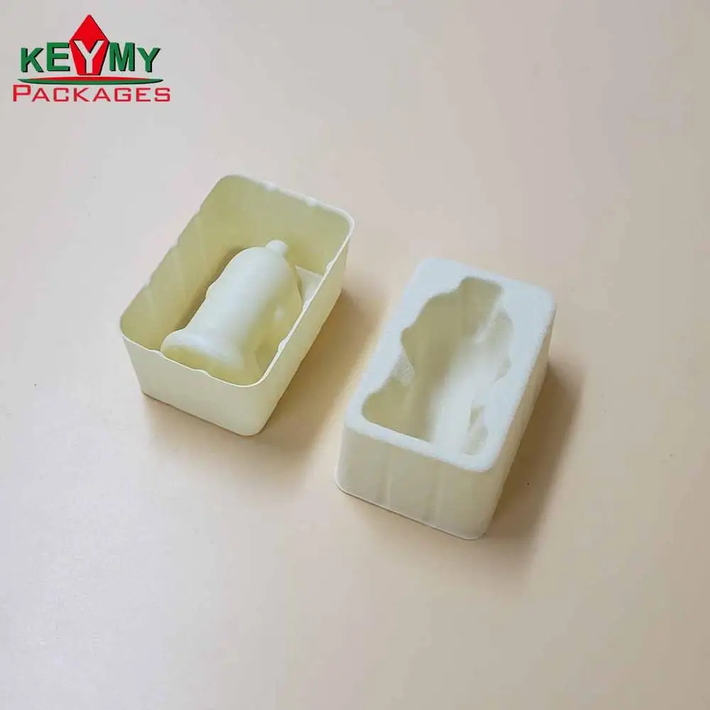 
customize environmental flocked blister tray for charger packing 