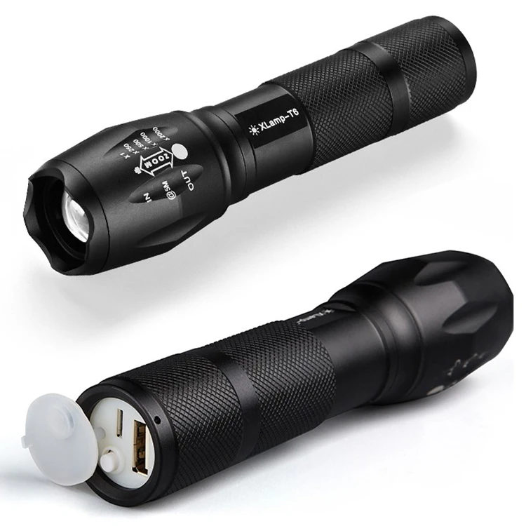 Pocket Flash Light Torch 5W T6 Mini LED Tactical Flashlight