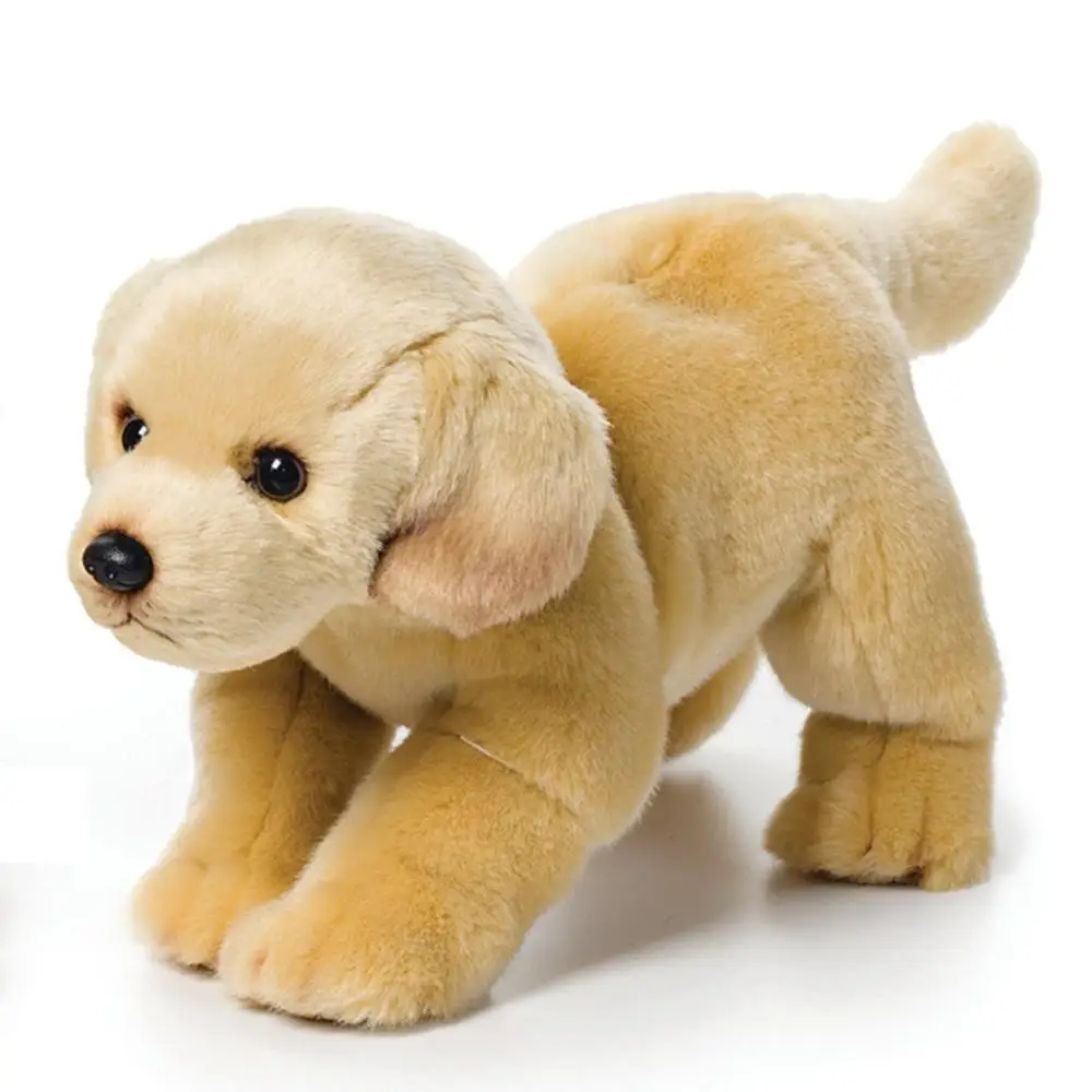 Customized any size Small Stuffed Animal Retriever Dog Yellow Labrador Puppy Plush