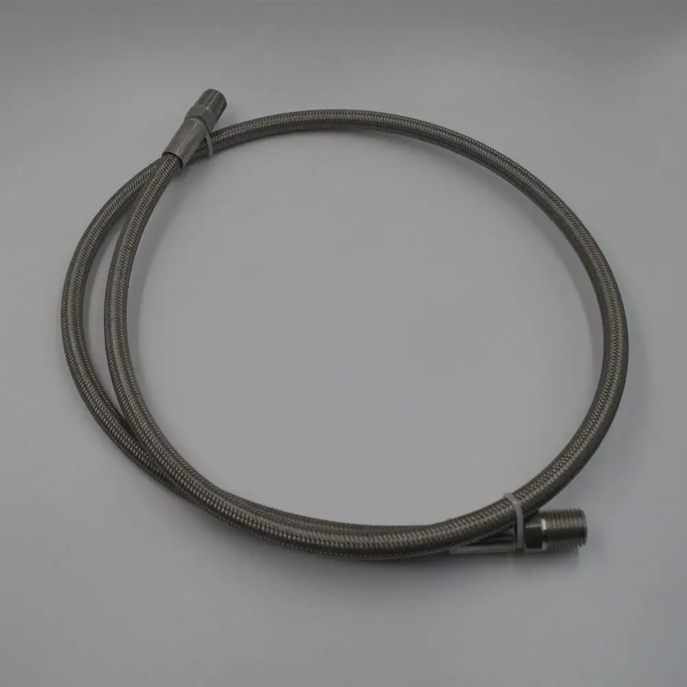 high temperature and high pressure ss wire braided flexible oil hose