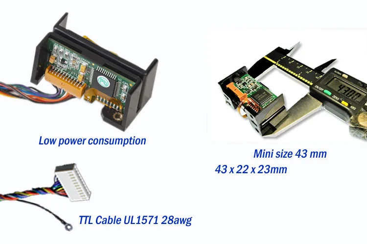 TTL Track 1/2/3 Magnetic Card Reader