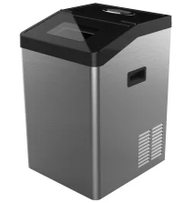 Stainless steel kitchen appliance of mini ice making machine Desktop ice maker