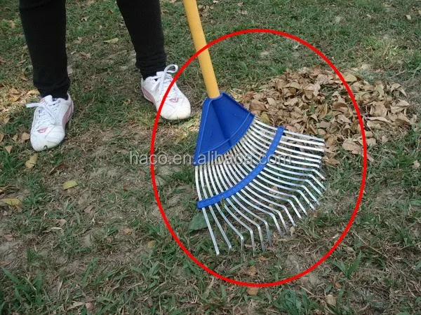 High quality garden tools steel leaf rake