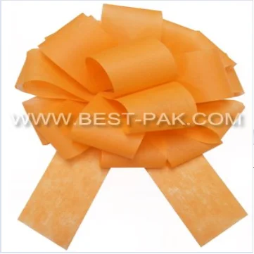 Fancy Pull plastic ribbon bow for wedding and gift decoration