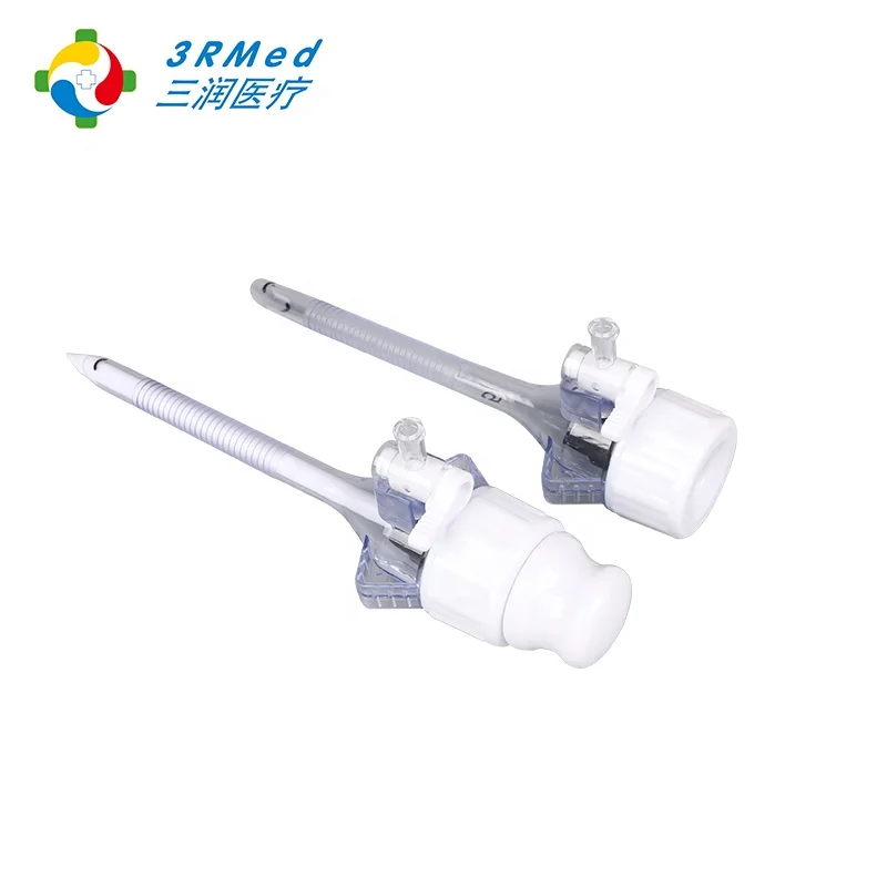 3R OEM 3/5/10/12/15MM Surgical Endoscopic Disposable Laparoscopic Trocar