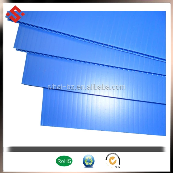 
3mm 5mm printing polypropylene pp plastic core flu core flute 
