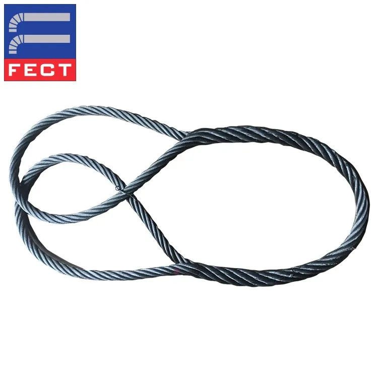 По индивидуальному заказу 2 ноги проволочного каната петли строп прайс-лист