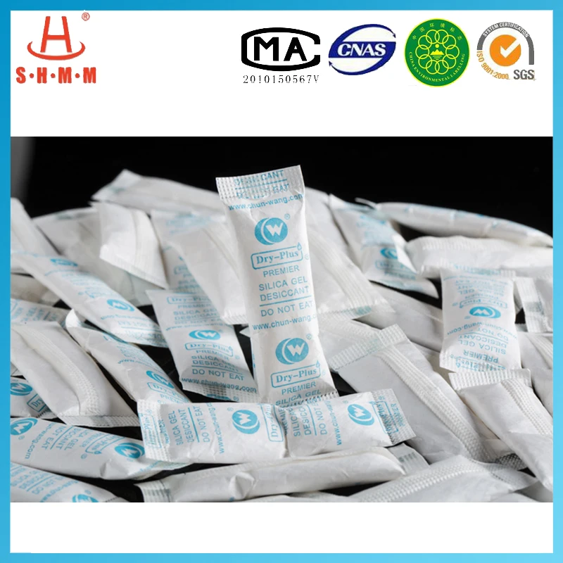 2017 0.5g, 1g, 2g, 3g, 5g, 10g, 50g, 100g, 500g and 1000g Silica Gel Desiccant Packs