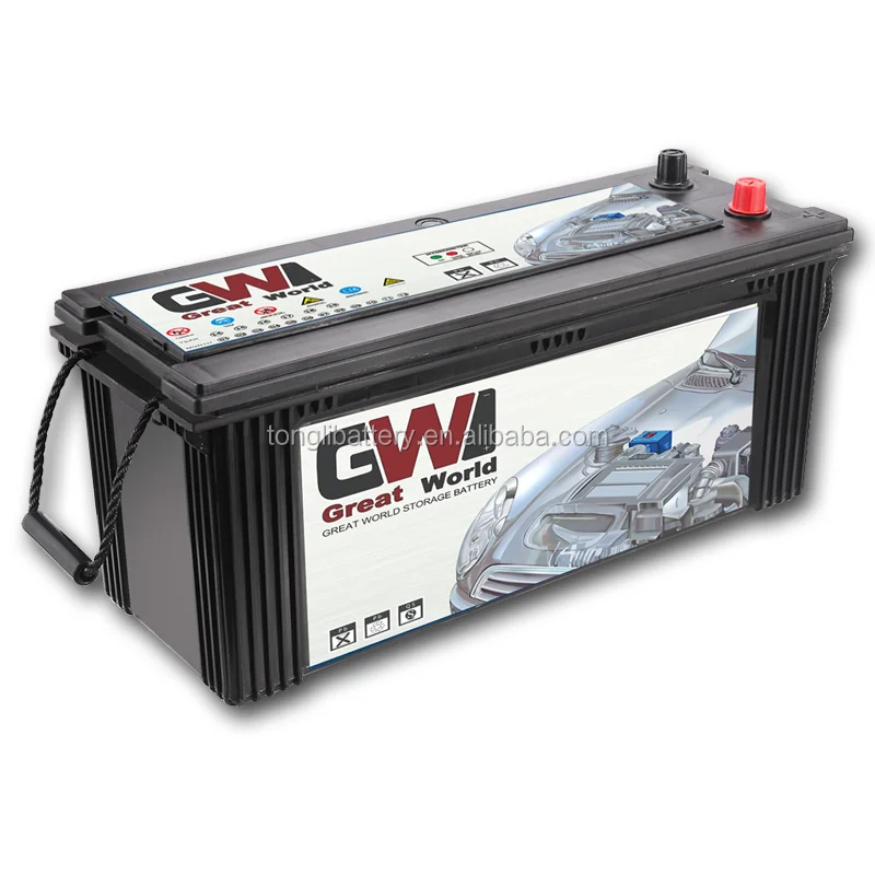 12v N120 Mf 120ah For Jis Hot Selling Battery Car For High Quality Car Korean Batteries Use For Truck