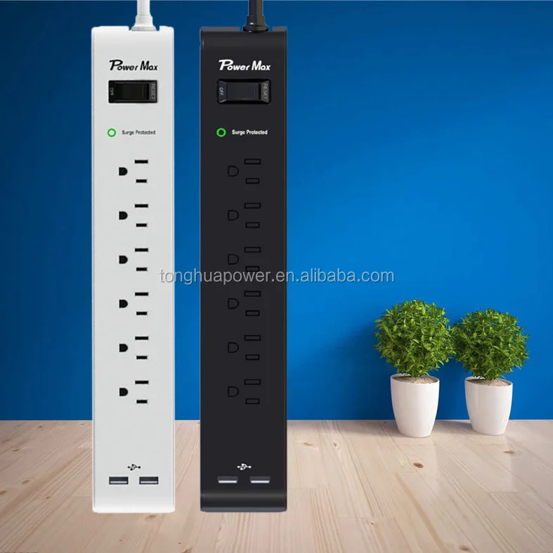 cETL Certified surge arrester, Wall Tap with USB C Surge Protector with USB Charger