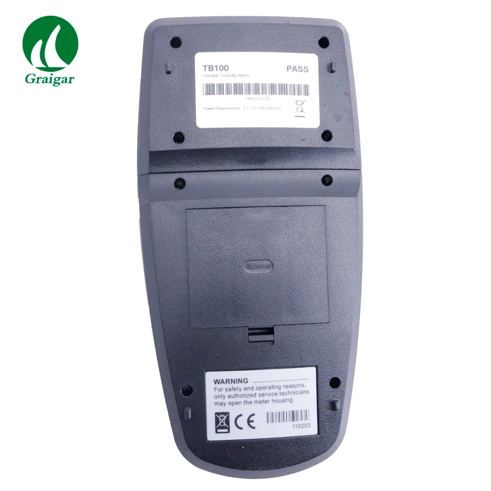 TB100 Digital Turbidity Meter Range 0-1100 NTU with Four Turbidity Units TB-100 Liquid Turbidimeter