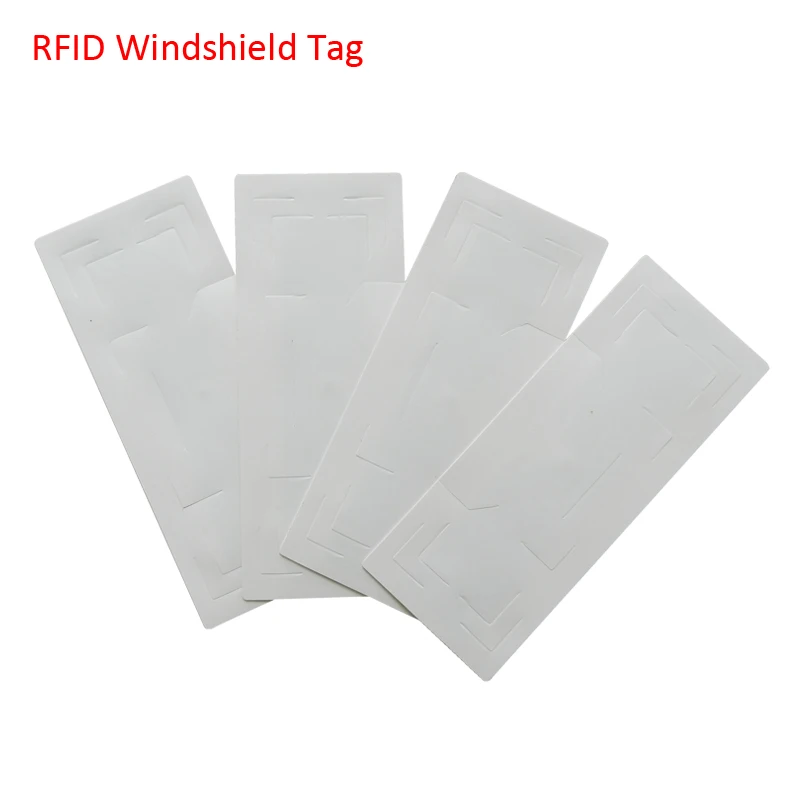 Vehicle ISO18000-6C Long Range Passive Smart UHF RFID Windshield Tag