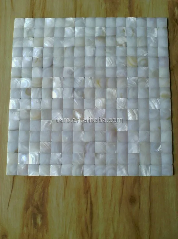 Factory outlet White shell mosaic glass mother of pearl mosaic tiles chips