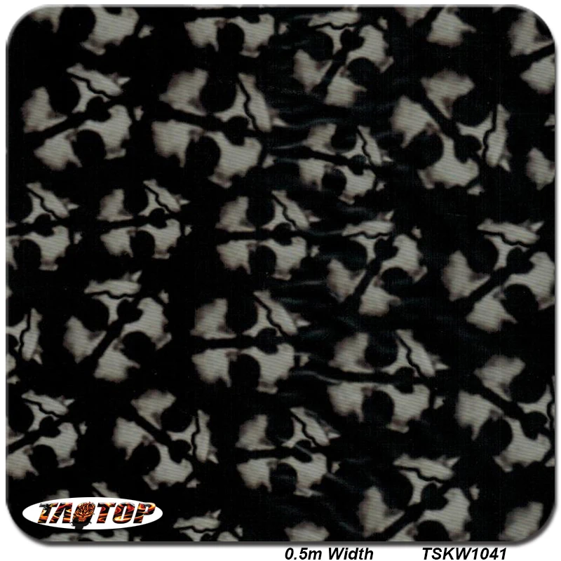 Гидропленка TSAUTOP с принтом черепа, аквапринт, бумага для аквапечати