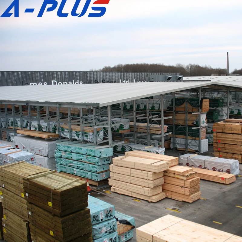 Pipe Storage Heavy Duty Cantilever Racking Steel Rack