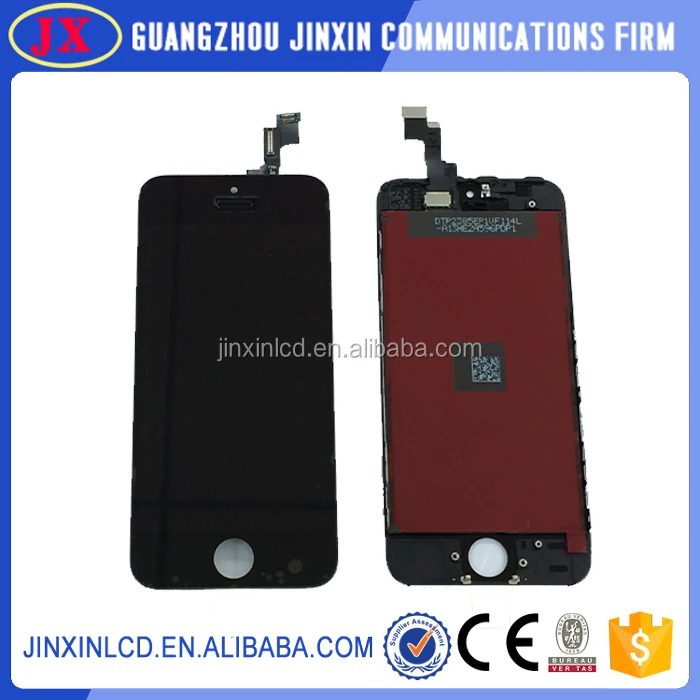 2016 самая низкая цена оптовая для iphone 5S жк-экран в сборе