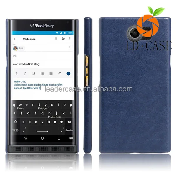 factory wholesale Mobile Case Leather For Blackberry Priv Case/Mobile Leather Phone Case