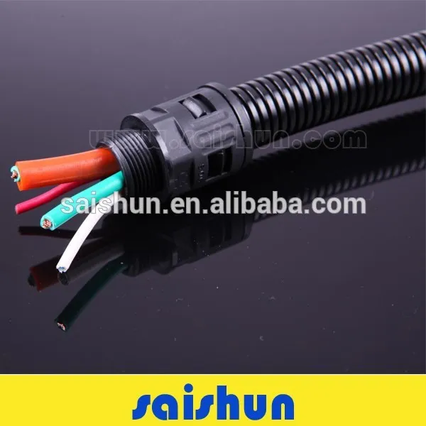 Plastic connection flexible hose