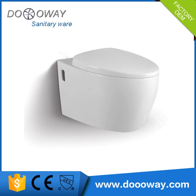 Modern rimless sanitary ware rimless wall hung female urinal toilet
