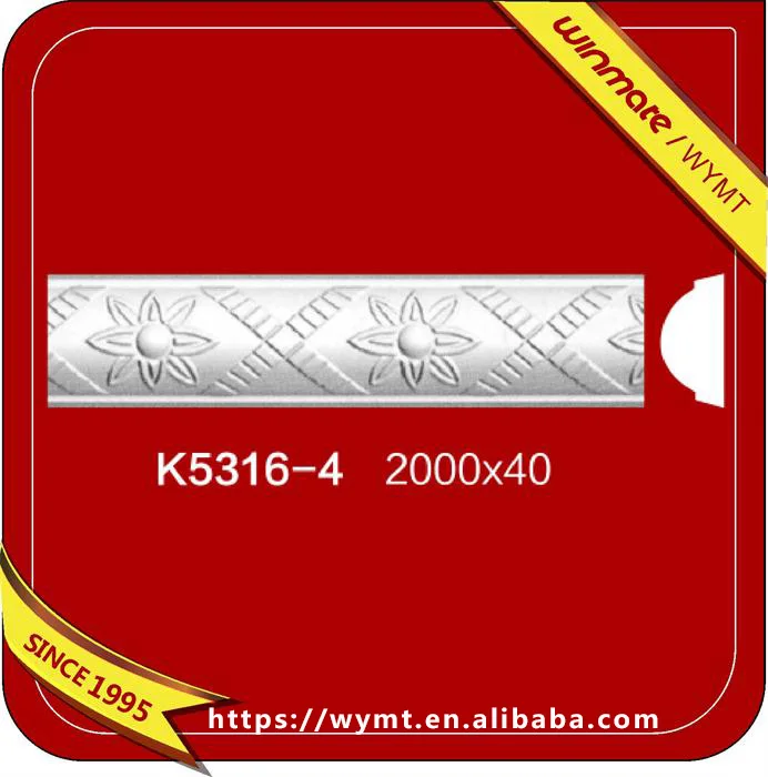 Китайский экспорт паразитов доказательства круглый плотная гипс, формовочные карниз frame