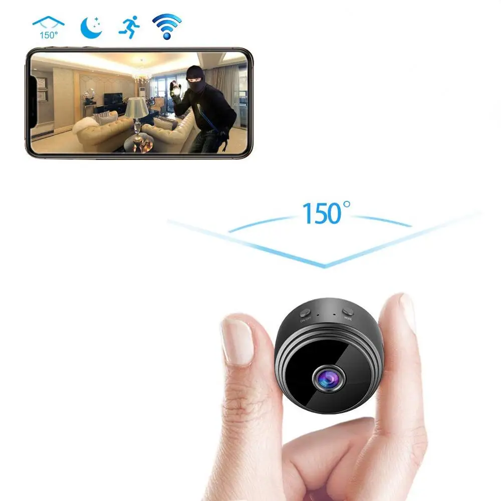 Home Security IP Camera Wireless Smart WiFi Camera WI-FI Audio Record Surveillance Baby Monitor HD Mini CCTV Camera iCSee