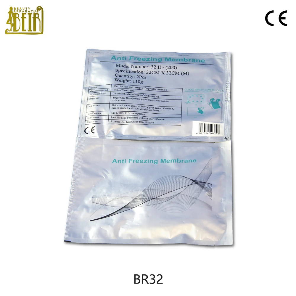 MSDS tested anticongelante Antifreeze Membrane For body shape crio body lipolysis Anti Freeze Film