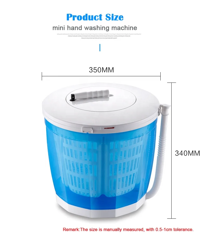 2024 hot sale portable manual baby clothing washer for underwear