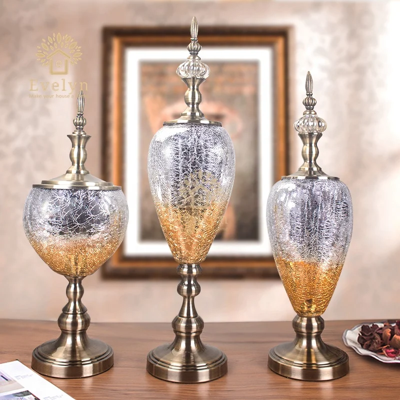 Home living room decoration item shabby chic flower vase interior accessories