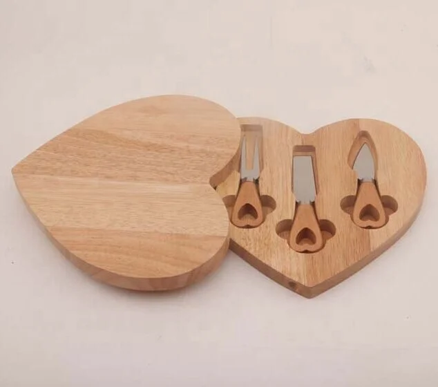 Heart Shaped Cheese Set Valentine's Day Gift Set