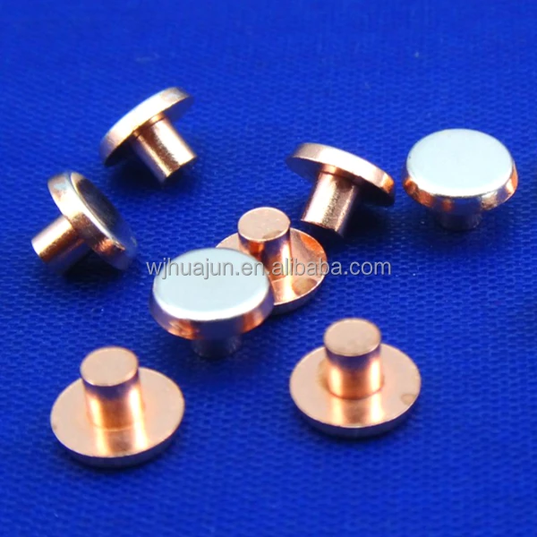 Silver Bimetal Contact Silver Contact Rivets