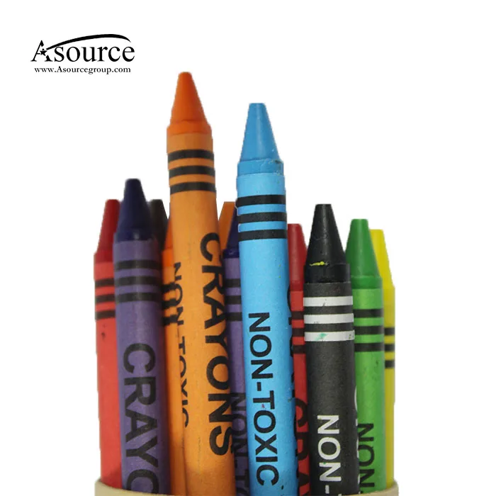 Kids Stationery Wax Crayons