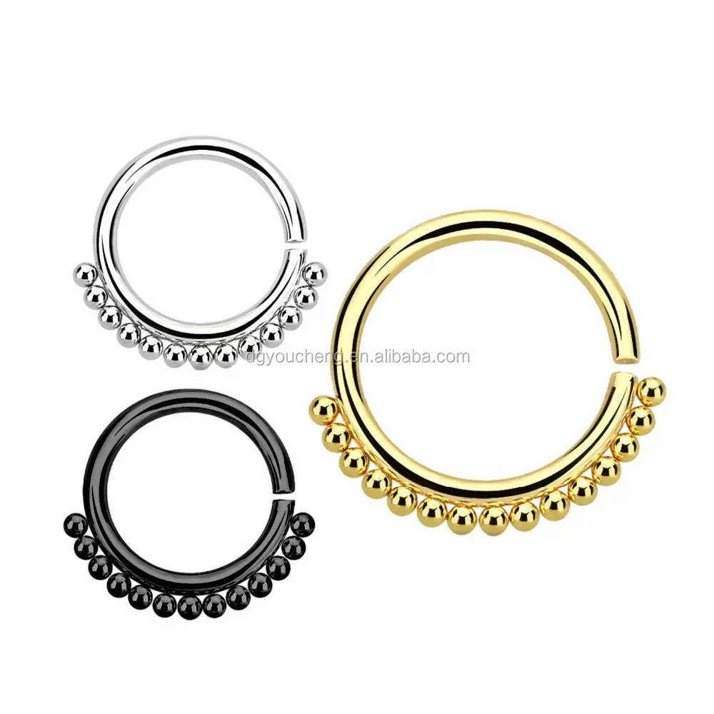 Gold nose ring nose piercing ring