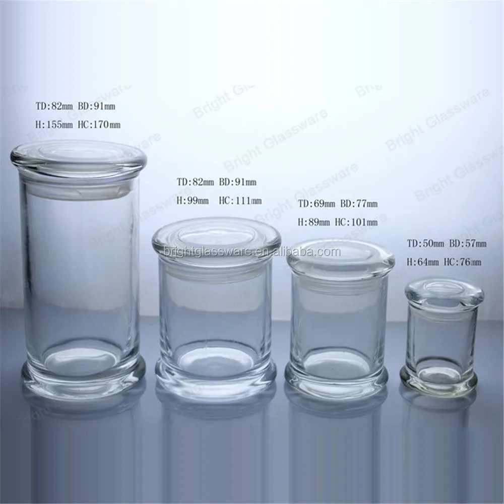 a series of different size candle jars, scented status jars wholesale