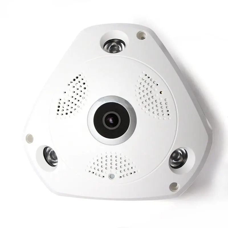 360 Full View 3.0  P Panoramic IR-cut Two-way audio smart Home Security 3D VR Camera