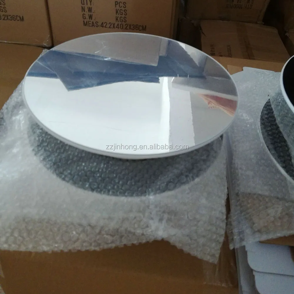 Big Size 8inch and 10inch Food Grade Plastic 360degrees Rotating Display Stand For Cake Display