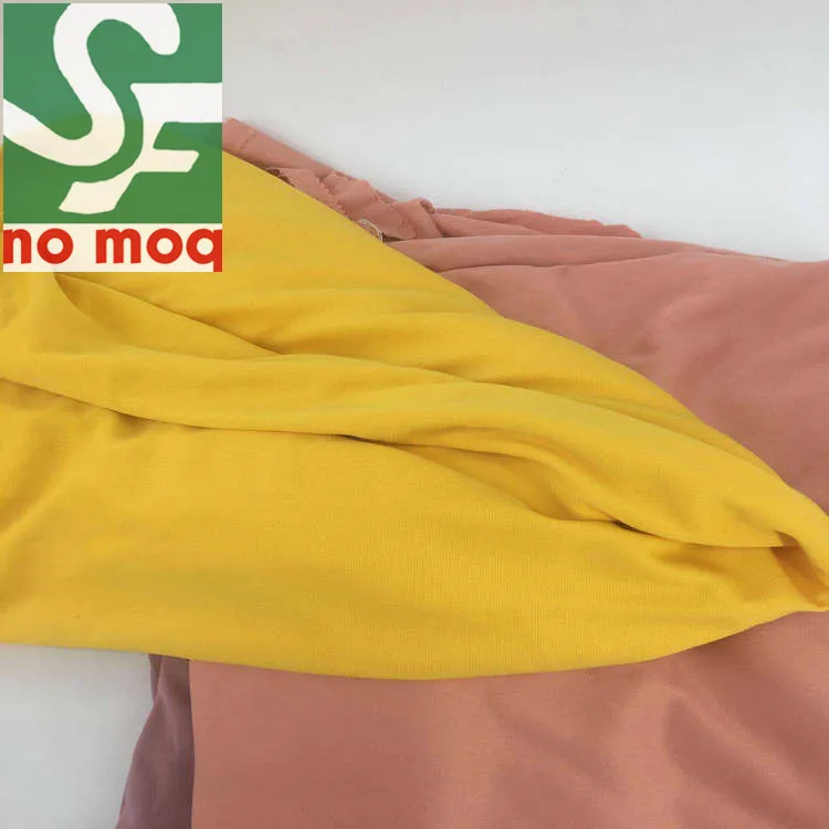 
Textile plain dyed 75D DTY jersey 100% polyester interlock knitted fabric 