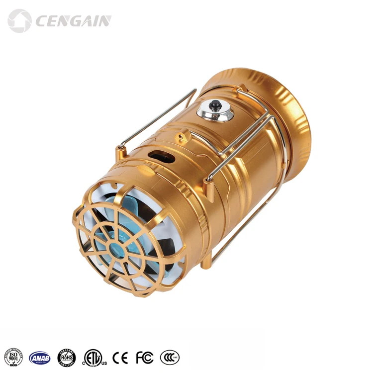 2018 New Best-Selling Mini Portable LED Lamp With Cooling Fan