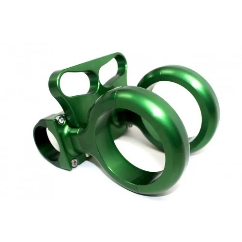 green clamp-on 175 billet aluminum fire extinguish ATV UTV Clamp
