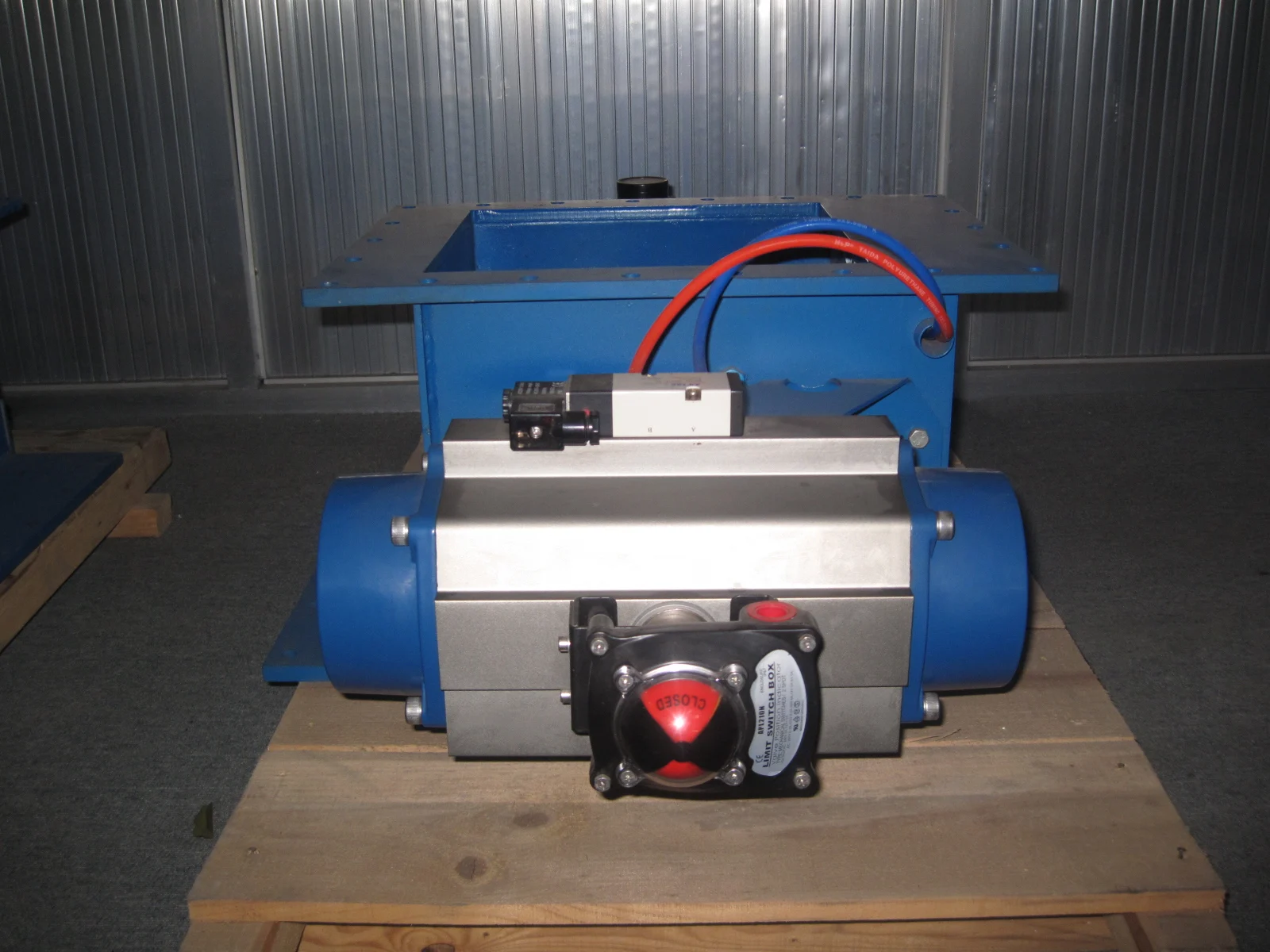 HENT GERMAN TECHNOLOGY  Pneumatic actuator globe valve for cement 4 inch slide gate valve