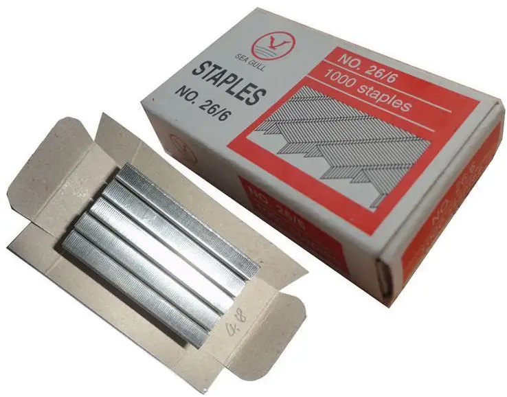 Hot sell metal wire galvanized no. 10 staple pin paper pin