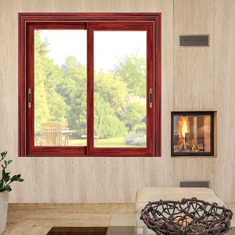 
Top Quality thermal break office/kitchen sliding glass window/ Aluminium double glazed windows and doors philippines price 