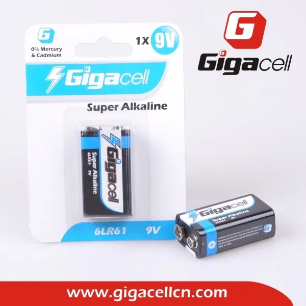 6LR61 9V Алкалиновые батарейки