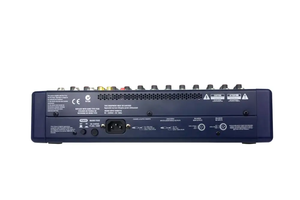 Professional sound mixing table dsp karaoke mixer with echo for music mixer dj system