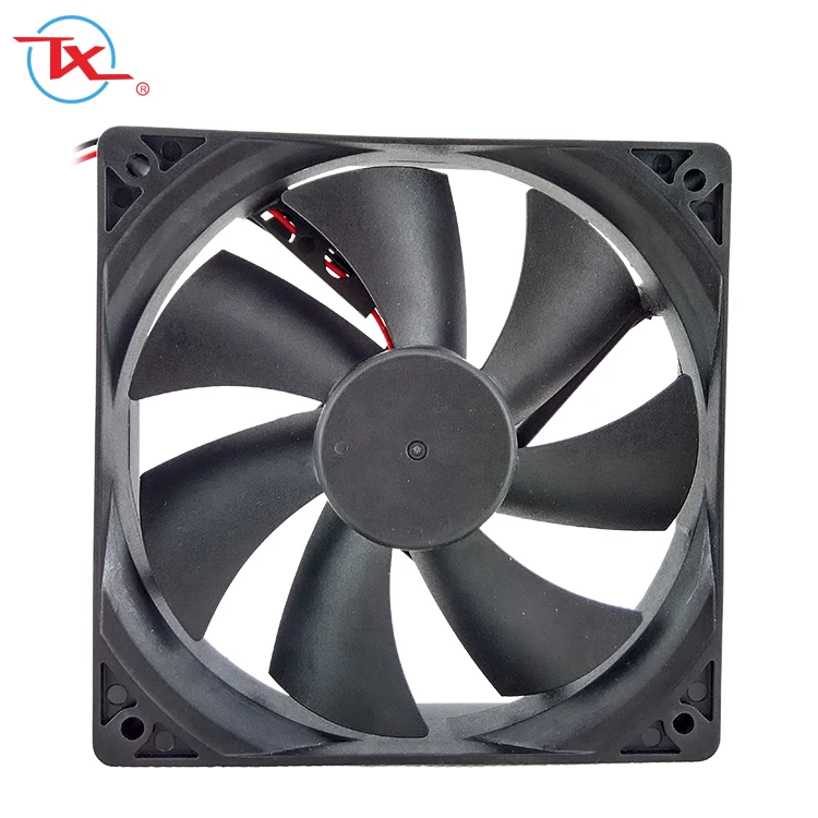 Hot Sale DC 12025 12V DC Brushless Fan 120mm CPU Case LED Fan Cooling Made In China