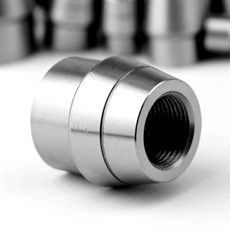 4130 Chromoly Steel thread bung weld in threaded bung tube endfor Heim Joint