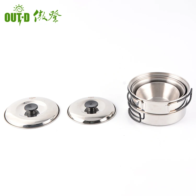 Professional design simple kitchen cooking stainless steel cookware set