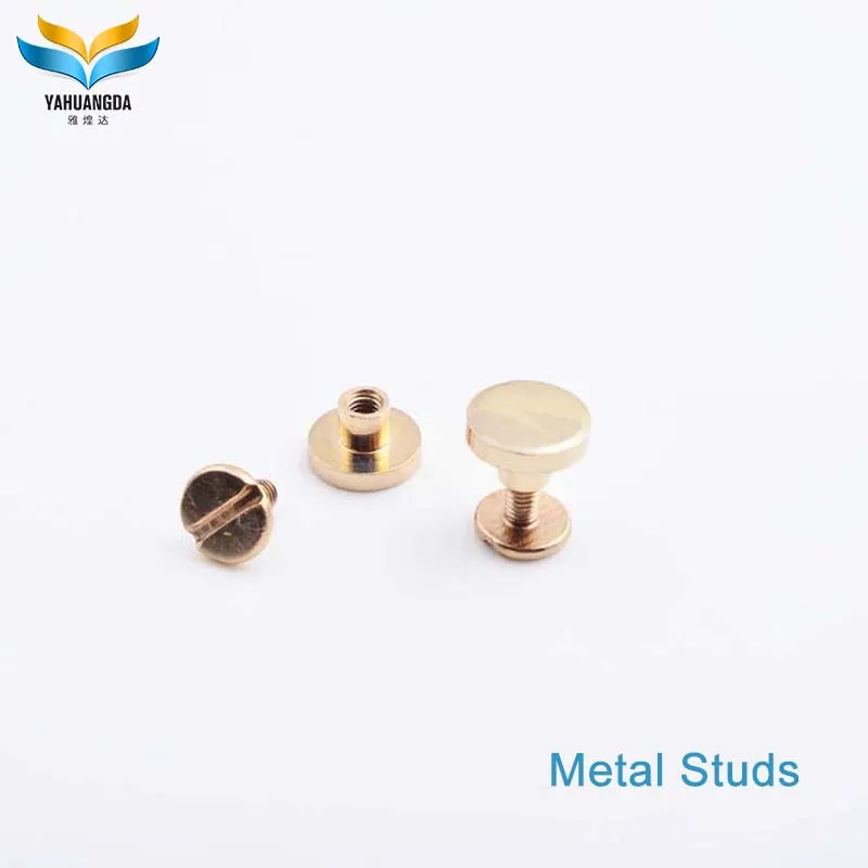 fashion new product shiny gold metal brass decorative studs  RS fitting for shoes bags