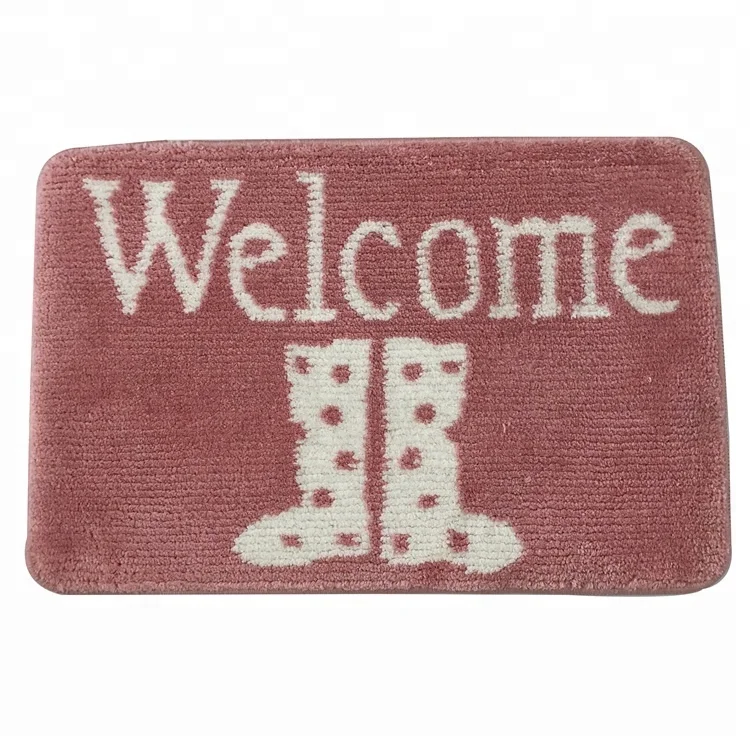 Color Design Welcome Doormat Entrance Indoor Rug